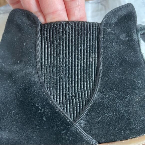 J. Slides Black Creeper Ankle Booties - Picture 5 of 7